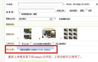 织梦dedecms系统不能上传图片集